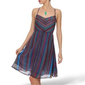 O'Neill Sunshine Seaport Striped Dress Multicolor Women’s Mini Dress